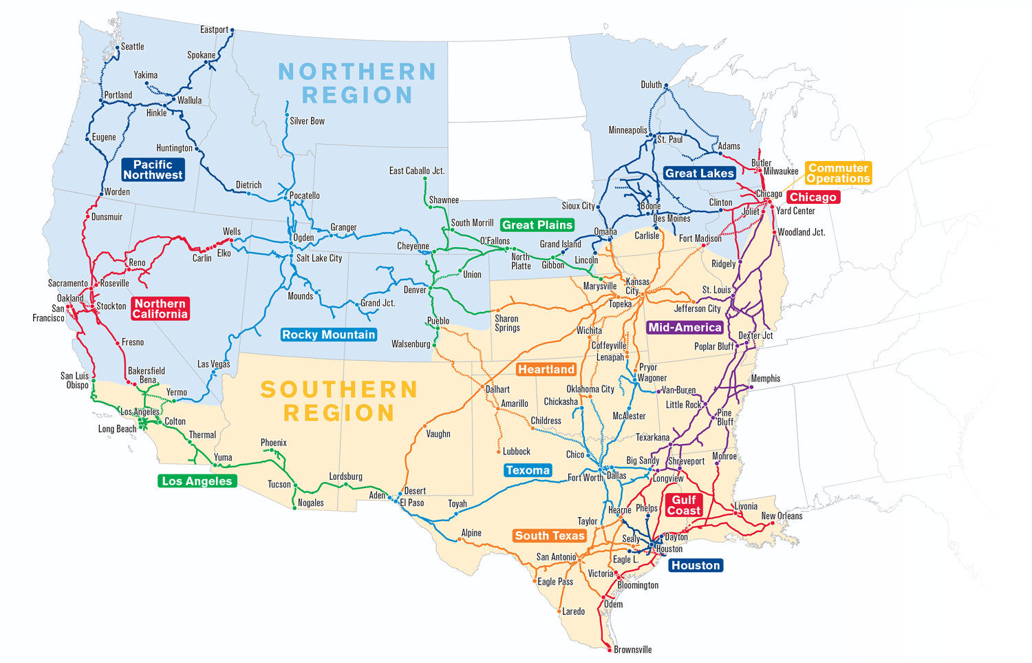 Union Pacific Train Map Union Pacific Restricts Fertilizer Shipments, Will Not Accept New Orders -  Michigan Farm News