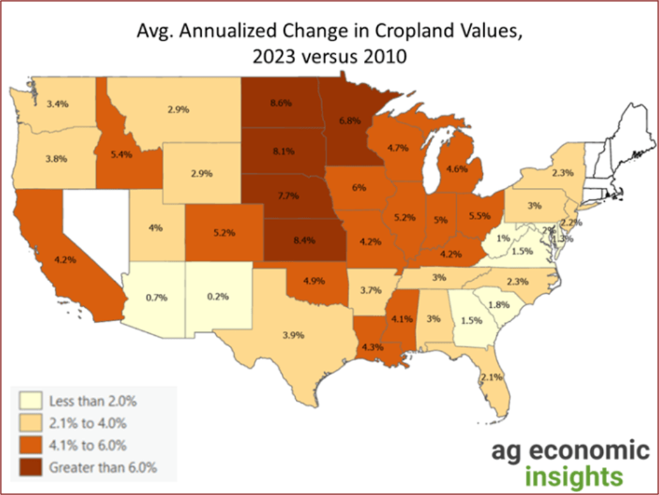 The farmland boom Values up 33 since 2020 Michigan Farm News