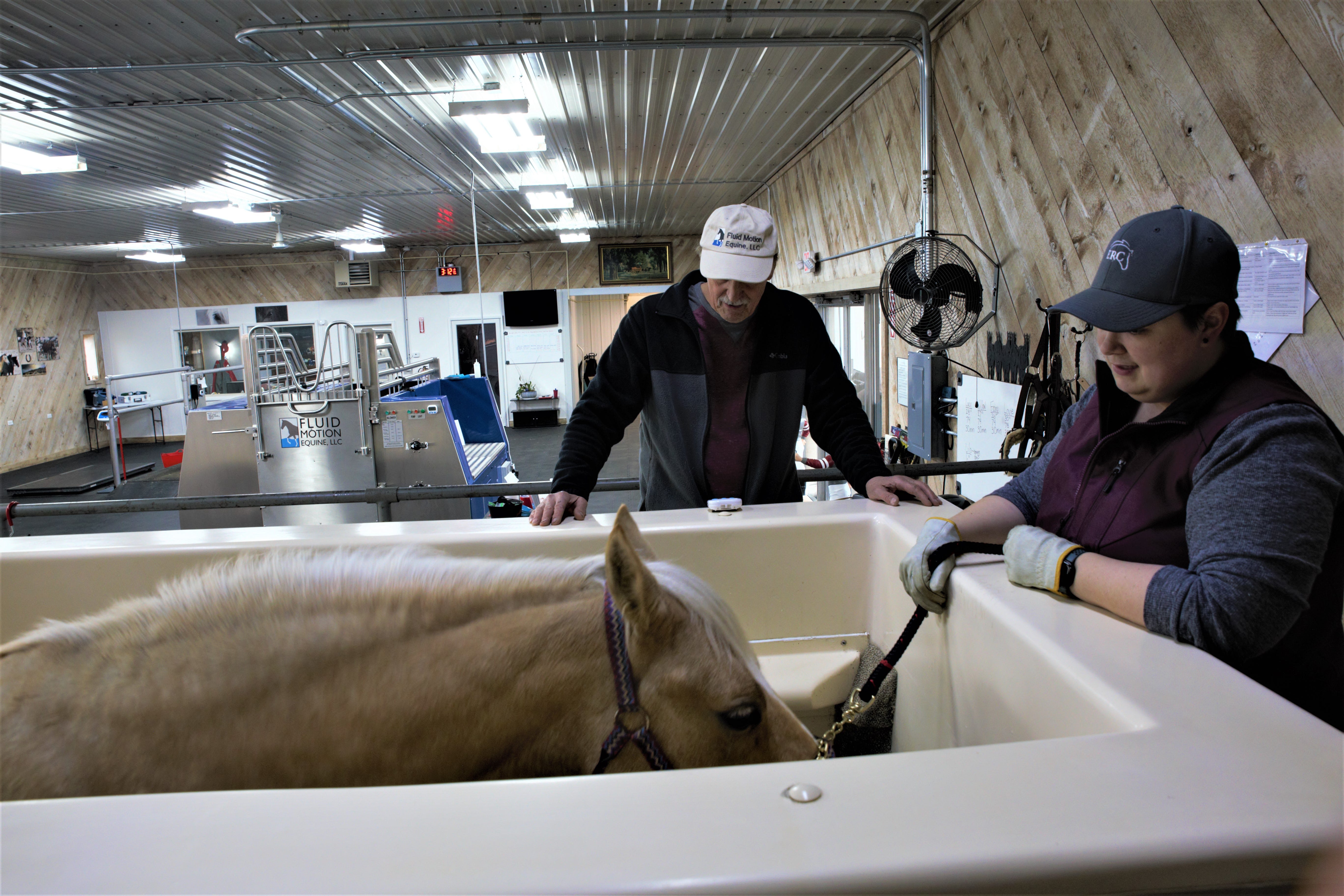 Gym day Fluid Motion offers horse owners conditioning, rehab