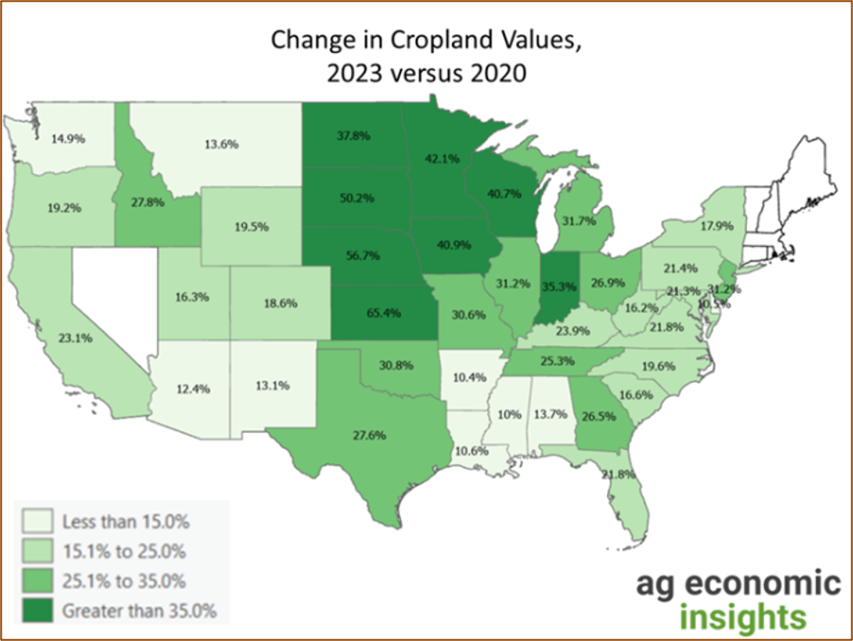 The farmland boom Values up 33 since 2020 Michigan Farm News