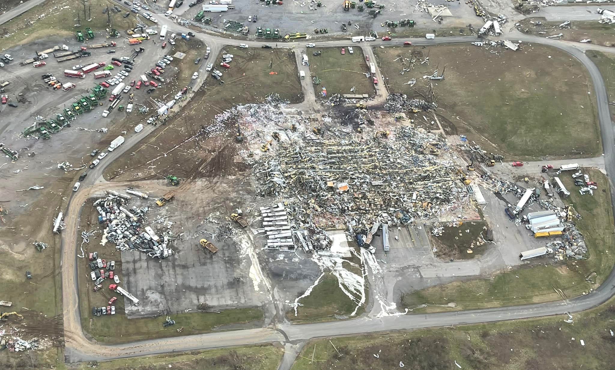 Kentucky storm damage assessments, relief efforts underway - Michigan ...