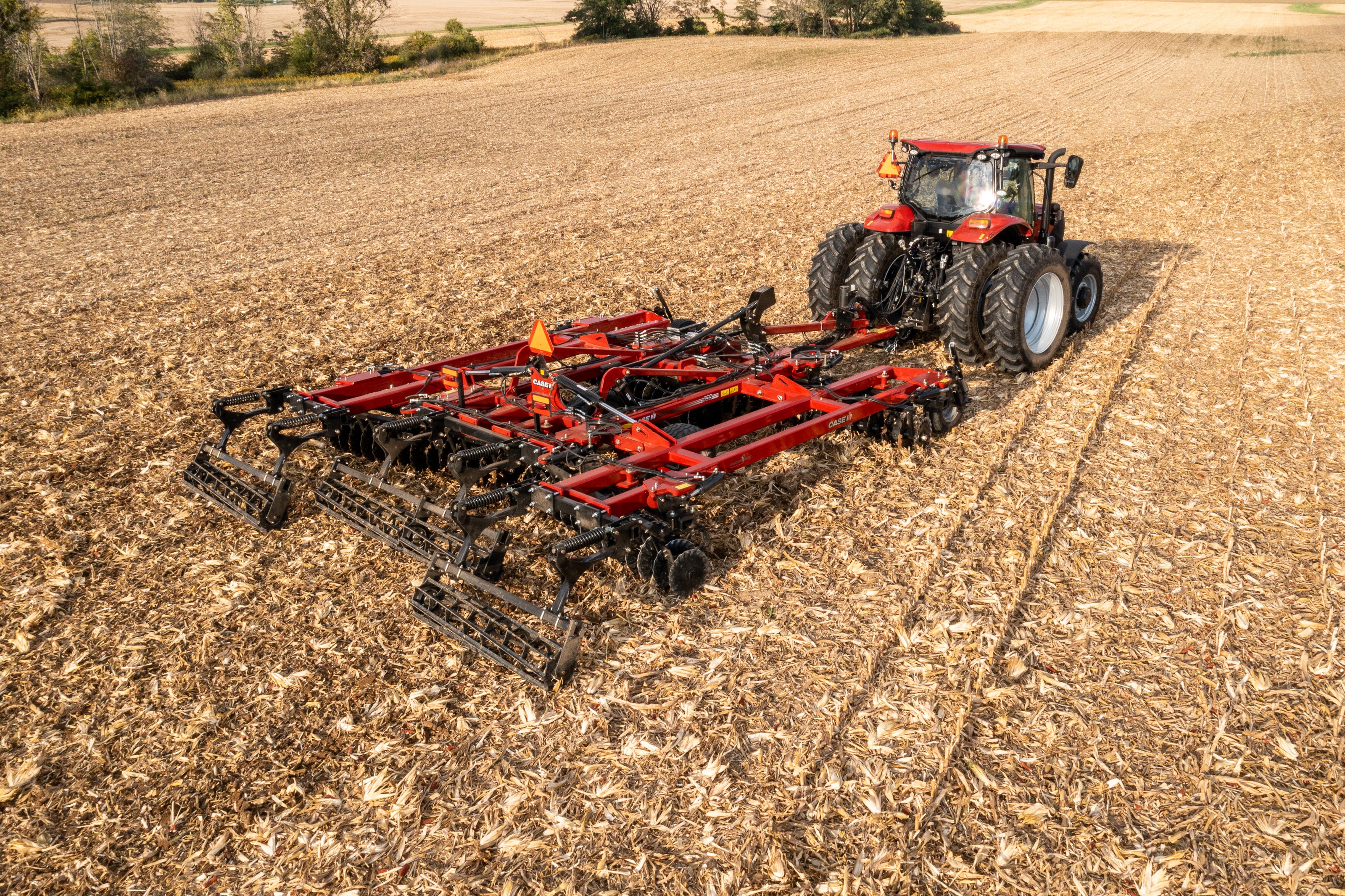 Case IH VTFlex 435 vertical tillage tool offers soil management